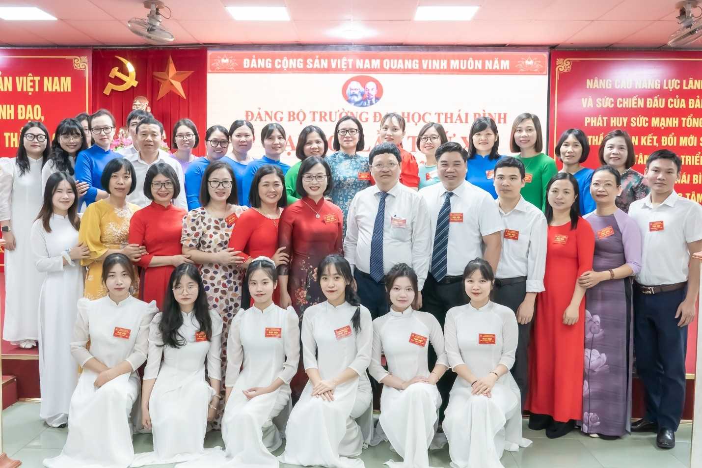 ĐẠI HỘI ĐẢNG BỘ TRƯỜNG ĐẠI HỌC THÁI BÌNH NHIỆM KỲ 2025–2030: ĐOÀN KẾT – ĐỔI MỚI – SÁNG TẠO – ĐỘT PHÁ – PHÁT TRIỂN